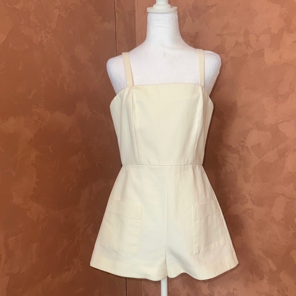 Alexis Ivory Satin Top